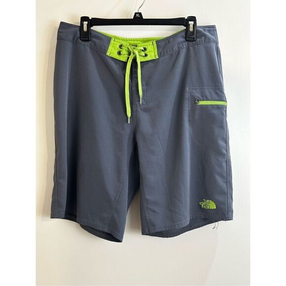 The North Face Other - The North Face size 34 Men’s board shorts gray/ lime green